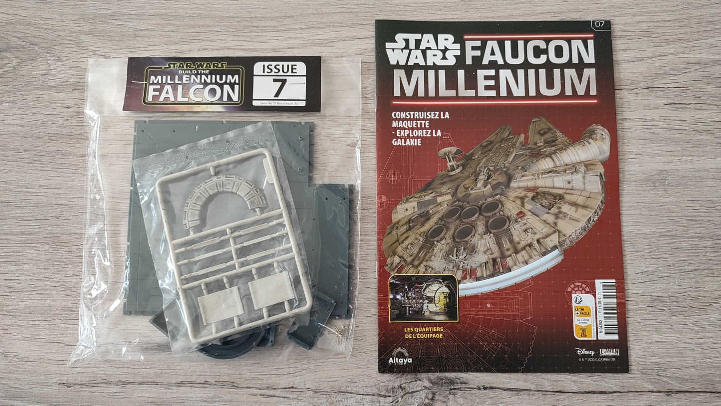 Fascicule numéro 7 n°7 Star Wars Faucon Millenium Altaya #D05