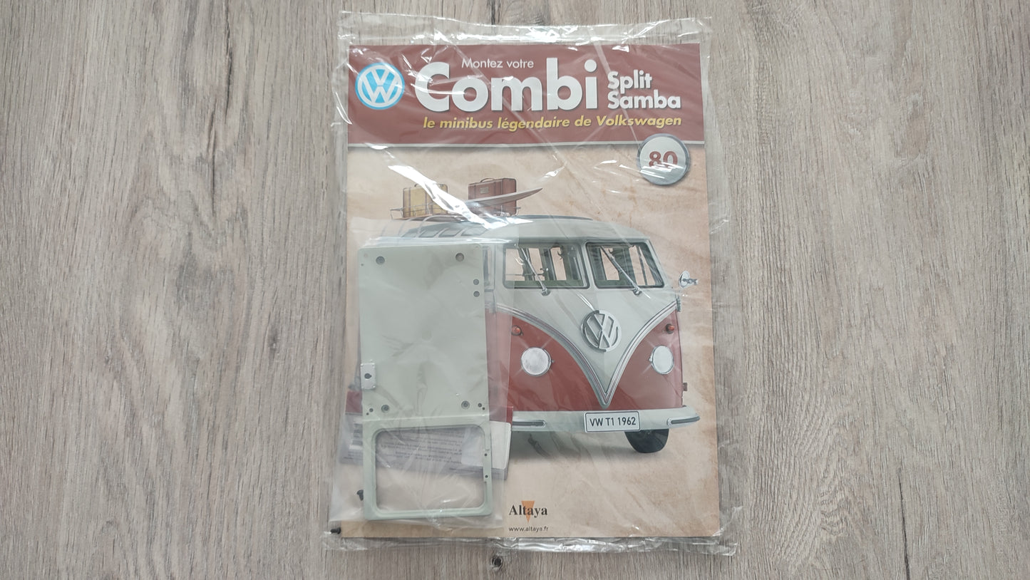 Fascicule numéro 80 n°80 Le combi Volkswagen Split Samba 1/8 1/8ème Altaya #C72