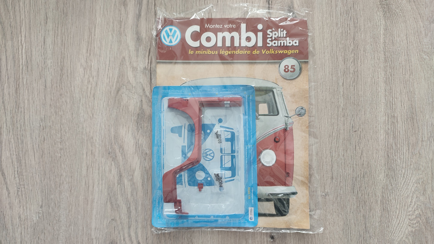 Fascicule numéro 85 n°85 Le combi Volkswagen Split Samba 1/8 1/8ème Altaya #C72