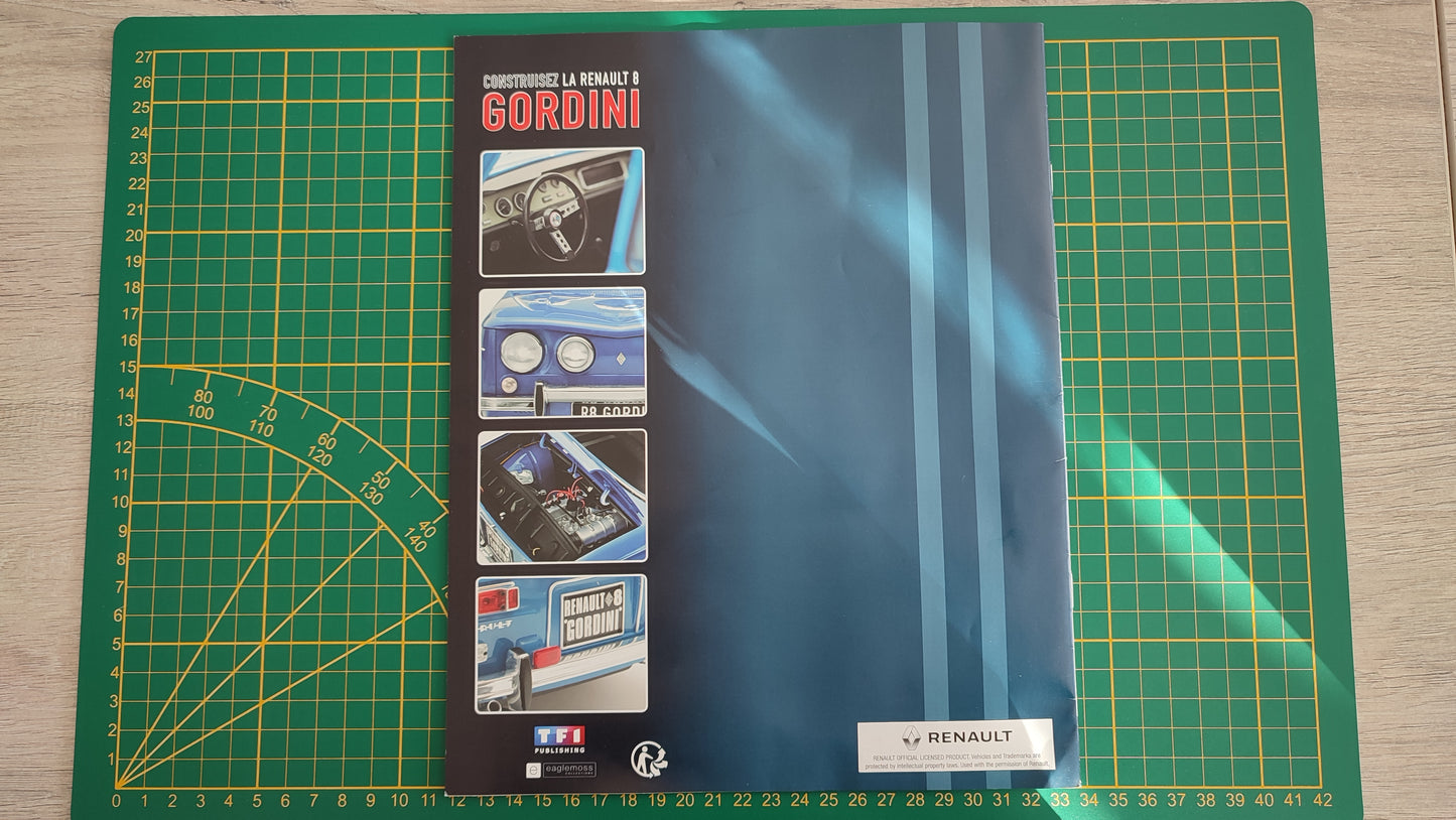 Fascicule seul sans pièce n°48 pièce détachée Renault R8 Gordini 1/8 1/8ème Eaglemoss Collections #A67