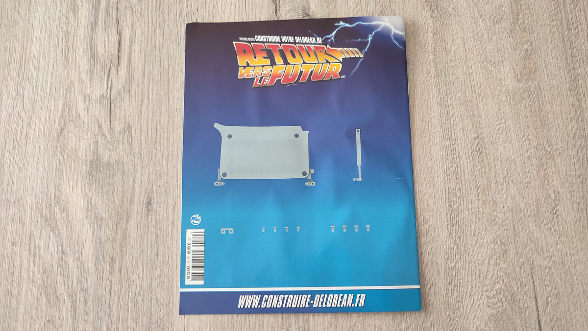 Fascicule seul sans pièce n°70 pièce détachée DeLorean Retour vers le Futur Eaglemoss 1/8 #E76