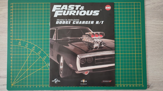 Fascicule seul sans pièce numéro 106 n°106 Dodge Charger R/T Fast & Furious 1/8 1/8e 1/8ème Altaya #E05