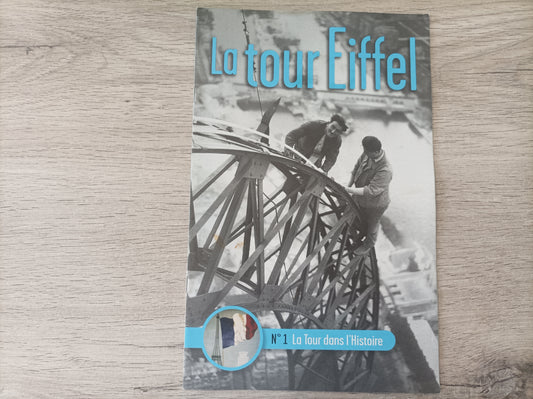 Fascicule seul sans pièce numéro 1 n°1 Je construis la tour Eiffel 1/8 1/8e 1/8ème édition TF1