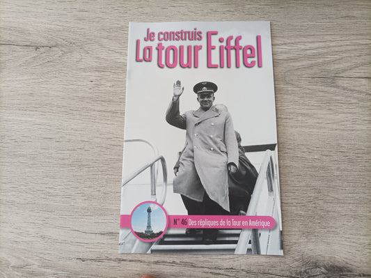 Fascicule seul sans pièce numéro 46 n°46 Je construis la tour Eiffel 1/8 1/8e 1/8ème édition TF1