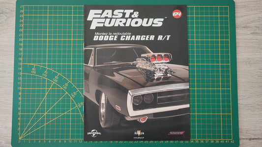 Fascicule seul sans pièce numéro 64 n°64 Dodge Charger R/T Fast & Furious 1/8 1/8e 1/8ème Altaya #E05