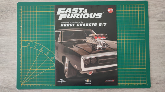 Fascicule seul sans pièce numéro 67 n°67 Dodge Charger R/T Fast & Furious 1/8 1/8e 1/8ème Altaya #E05