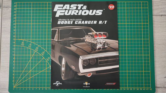 Fascicule seul sans pièce numéro 73 n°73 Dodge Charger R/T Fast & Furious 1/8 1/8e 1/8ème Altaya #E05