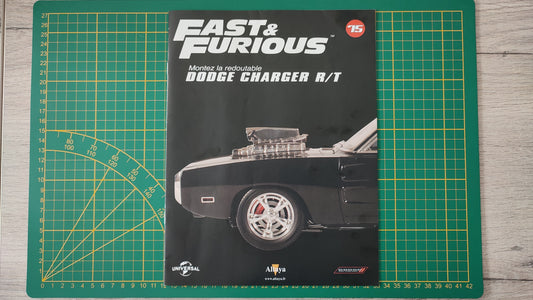 Fascicule seul sans pièce numéro 75 n°75 Dodge Charger R/T Fast & Furious 1/8 1/8e 1/8ème Altaya #E05