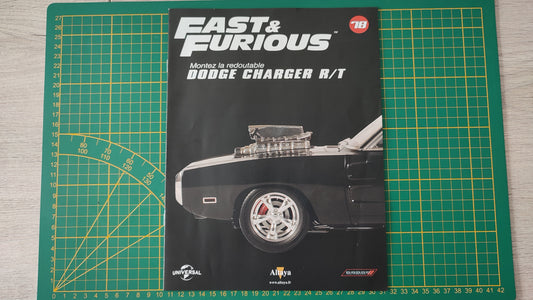 Fascicule seul sans pièce numéro 78 n°78 Dodge Charger R/T Fast & Furious 1/8 1/8e 1/8ème Altaya #E05