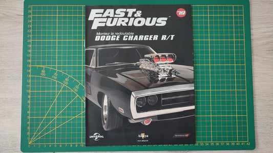 Fascicule seul sans pièce numéro 79 n°79 Dodge Charger R/T Fast & Furious 1/8 1/8e 1/8ème Altaya #E05