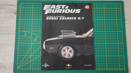 Fascicule seul sans pièce numéro 81 n°81 Dodge Charger R/T Fast & Furious 1/8 1/8e 1/8ème Altaya #E05