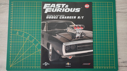 Fascicule seul sans pièce numéro 82 n°82 Dodge Charger R/T Fast & Furious 1/8 1/8e 1/8ème Altaya #E05