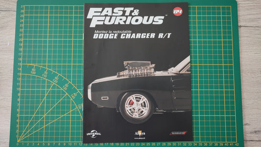 Fascicule seul sans pièce numéro 84 n°84 Dodge Charger R/T Fast & Furious 1/8 1/8e 1/8ème Altaya #E05