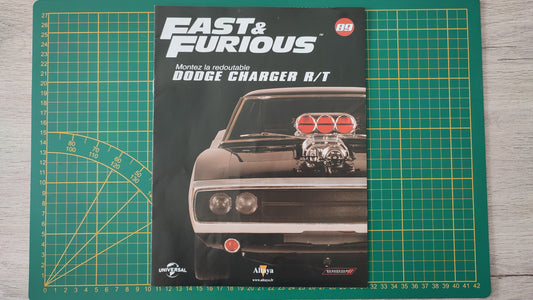 Fascicule seul sans pièce numéro 89 n°89 Dodge Charger R/T Fast & Furious 1/8 1/8e 1/8ème Altaya #E05