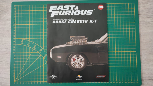 Fascicule seul sans pièce numéro 90 n°90 Dodge Charger R/T Fast & Furious 1/8 1/8e 1/8ème Altaya #E05