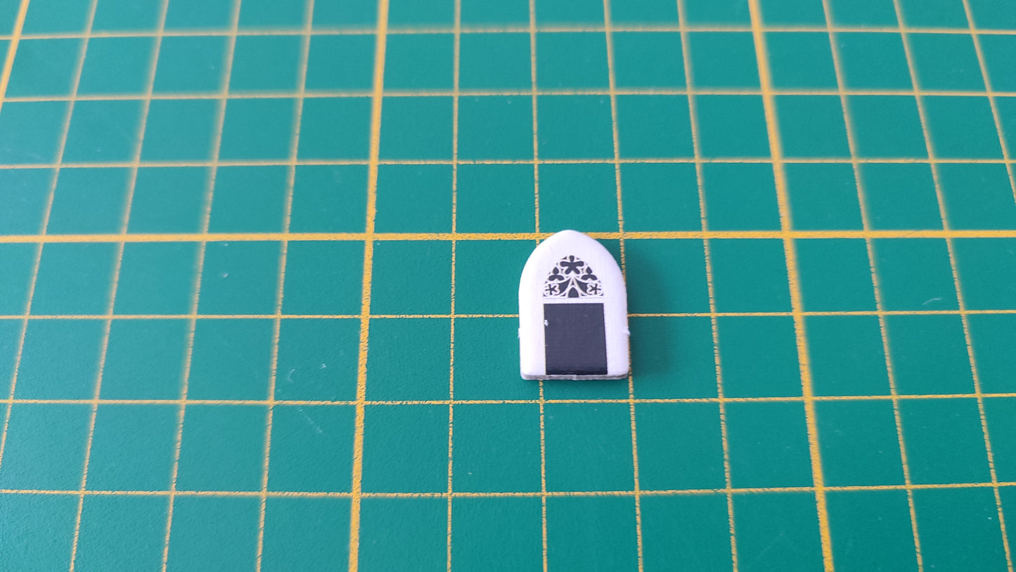 Fenêtre argentée unitaire Praga Caput Regni vladimir suchy Delicious Games pièce détachée jeu de société #E34