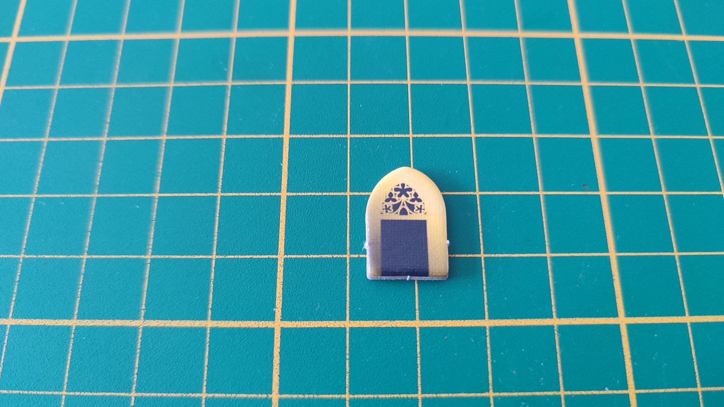 Fenêtre dorée unitaire Praga Caput Regni vladimir suchy Delicious Games pièce détachée jeu de société #E34