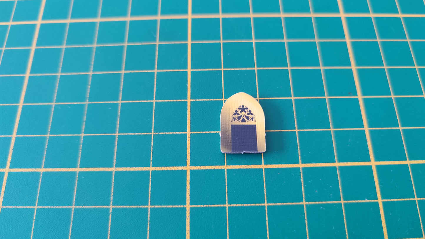 Fenêtre dorée unitaire Praga Caput Regni vladimir suchy Delicious Games pièce détachée jeu de société #E34