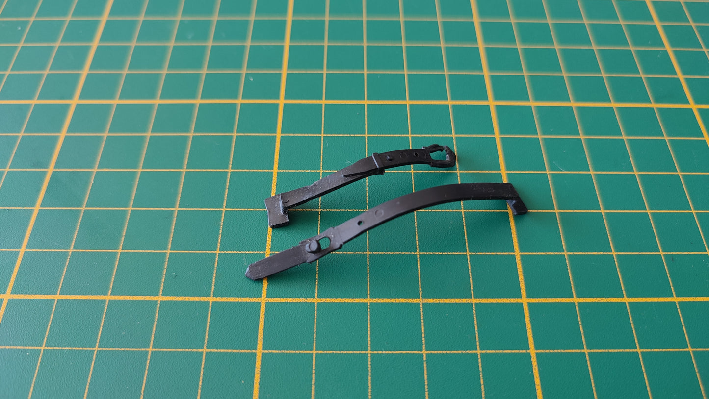 Fermeture capot dans l'état pièce détachée miniature Bburago Burago Bugatti type 59 1934 1/18 1/18e 1/18ème #D95