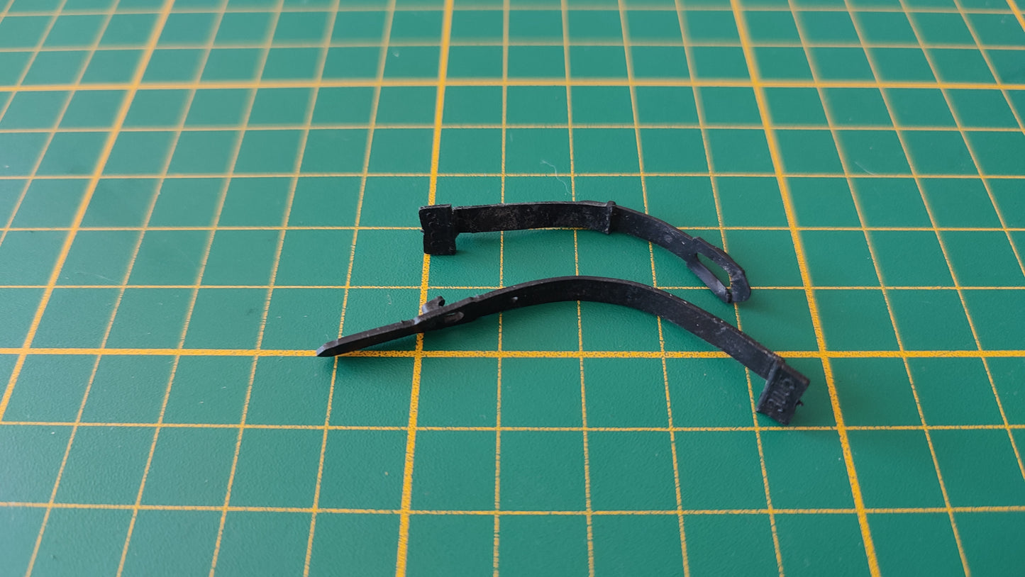 Fermeture capot dans l'état pièce détachée miniature Bburago Burago Bugatti type 59 1934 1/18 1/18e 1/18ème #D95