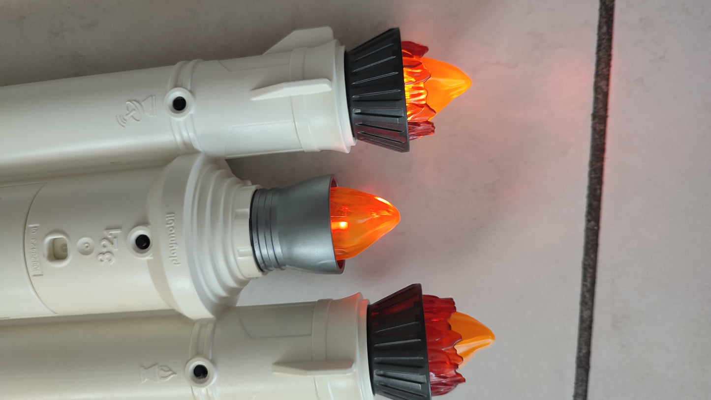 Fusée lumineuse du set 6195 pièce détachée Playmobil #E62