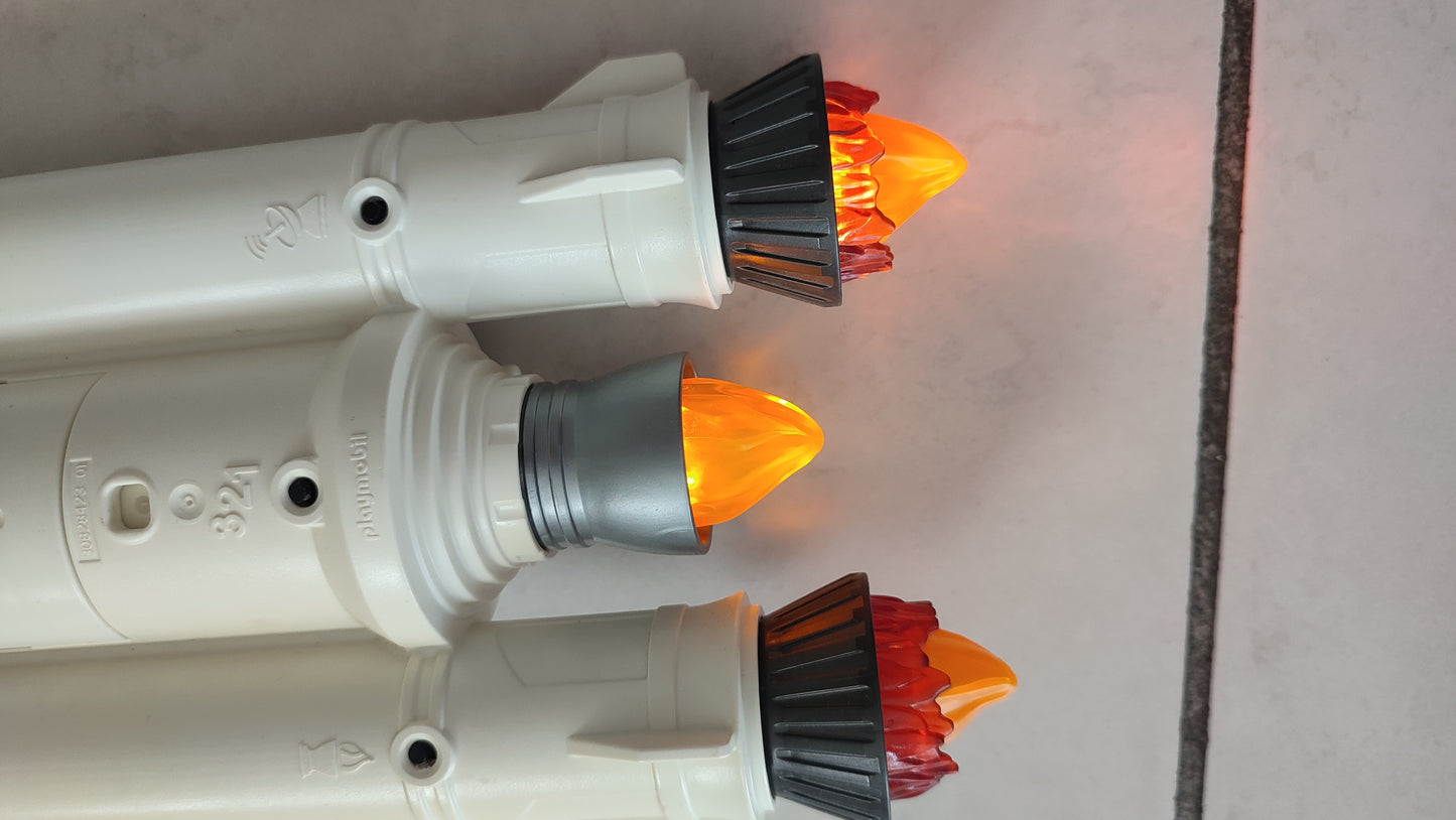 Fusée lumineuse du set 6195 pièce détachée Playmobil #E62