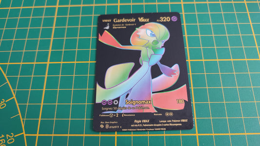 Gardevoir Vmax carte illustration Pokémon cosplay couleur noir française #C18