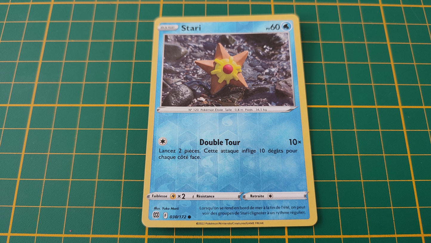 030/172 Carte Pokémon stari commune reverse Epée et Bouclier EB09 Stars Etincelantes #B10