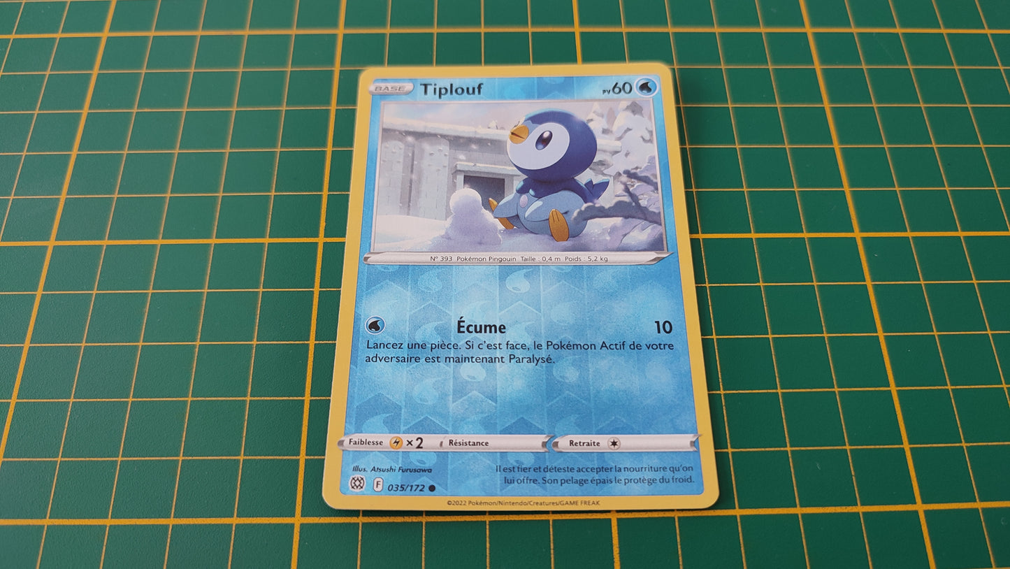 035/172 Carte Pokémon Tiplouf commune reverse Epée et Bouclier EB09 Stars Etincelantes #B10