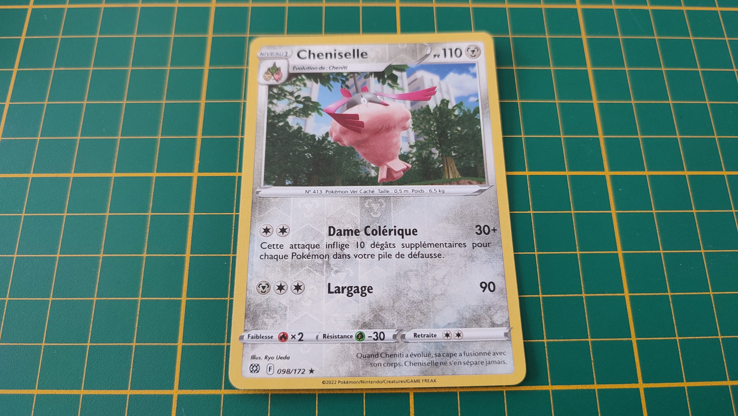 098/172 Carte Pokémon Cheniselle rare reverse Epée et Bouclier EB09 Stars Etincelantes #B10