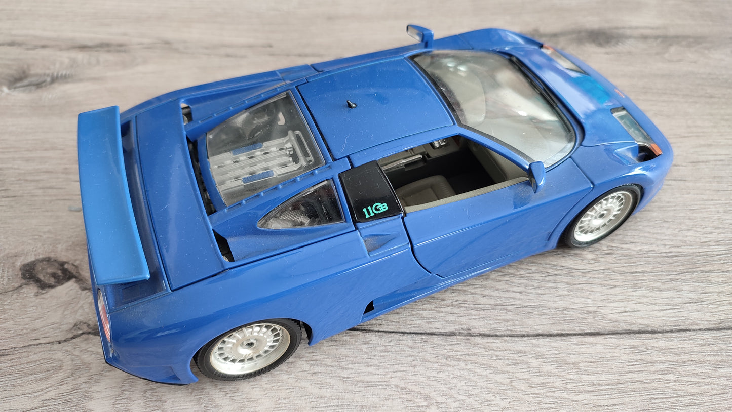 Miniature Burago Bburago Bugatti EB110 1991 1/18 1/18e 1/18ème #C58