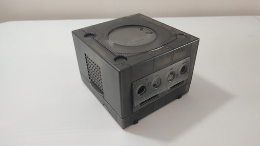 Console seule complète noir transparente pièce détachée console de jeux Nintendo Game cube Gamecube DOL-001 ou DOL-101