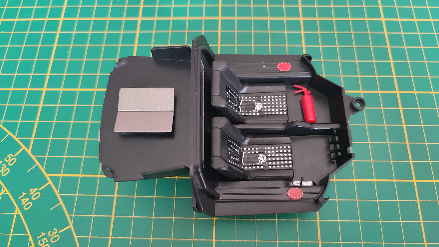Intérieur avec sièges Ford GT40 Widebody MK1 Solido 1/18 – Pièce détachée #E71