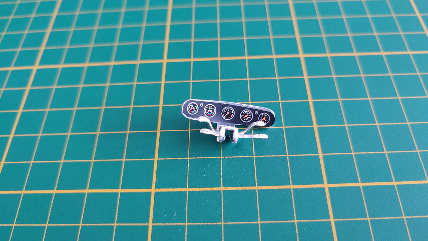 Intérieur cadrant volant pièce détachée miniature Bburago burago Porsche 911 Carrera 1993 1/18 1/18e 1/18ème #C53