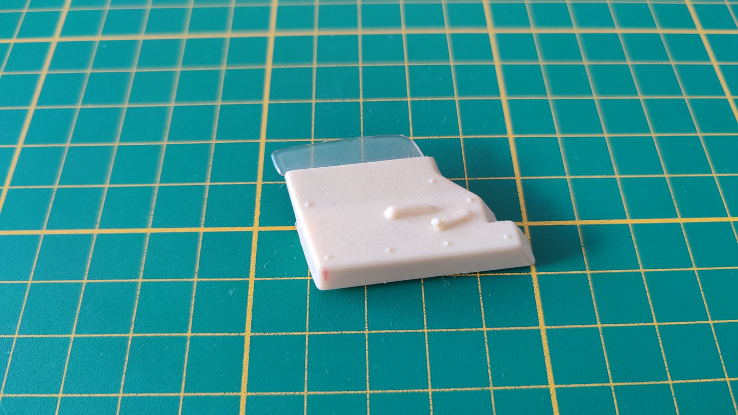 Intérieur porte gauche pièce détachée miniature Bburago Burago Jaguar type E 1961 1/18 1/18e 1/18ème #D33
