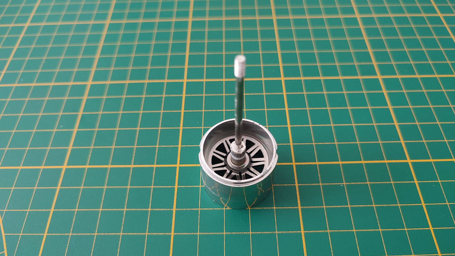 Jante arrière + axe pièce détachée miniature Jada Toys Dodge Viper SRT10 2008 1/24 1/24e 1/24ème #E24