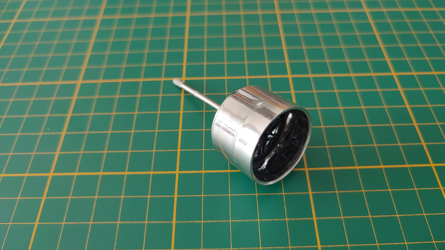 Jante arrière + axe pièce détachée miniature Jada Toys Dodge Viper SRT10 2008 1/24 1/24e 1/24ème #E24