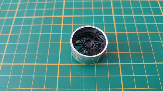 Jante avant seule pièce détachée miniature Jada Toys Dodge Viper SRT10 2008 1/24 1/24e 1/24ème #E24