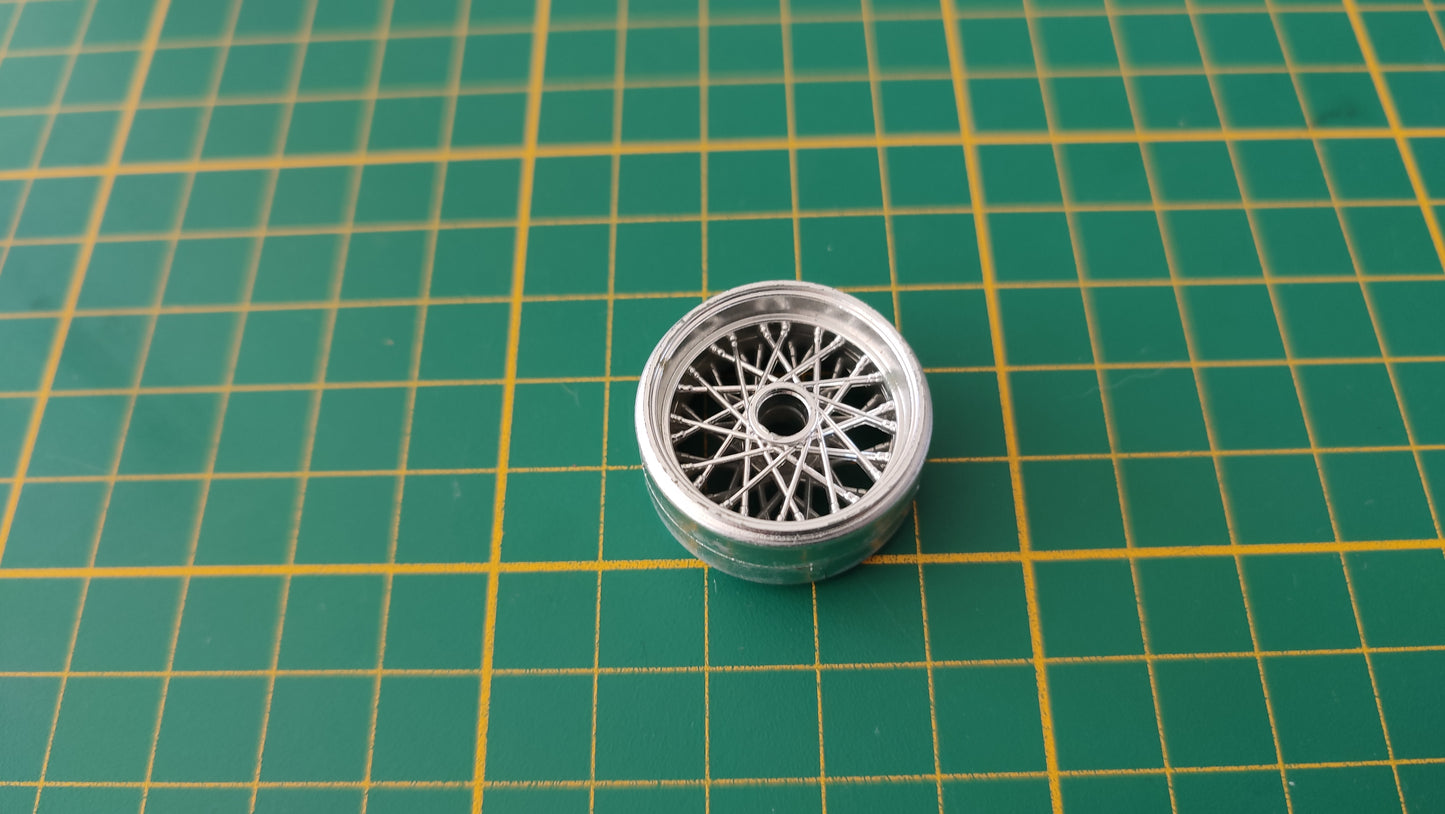 Jante seule pièce détachée miniature Bburago Burago Ferrari GTO 1962 1/18 1/18e 1/18ème #D69