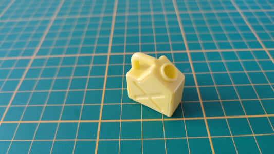 Jerrican bidon d'essence jaune pièce détachée Playmobil #D54