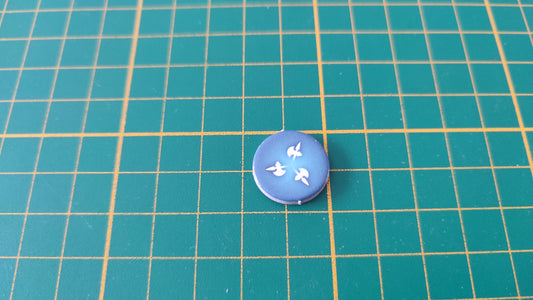 Jeton bonus bleu unitaire Praga Caput Regni vladimir suchy Delicious Games pièce détachée jeu de société #E34