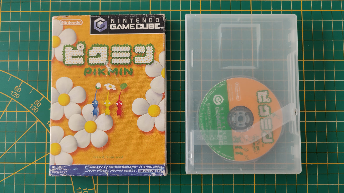 Jeu Pikmin 1 japonais sans notice pour Nintendo Gamecube DOL-001 JPN #C99