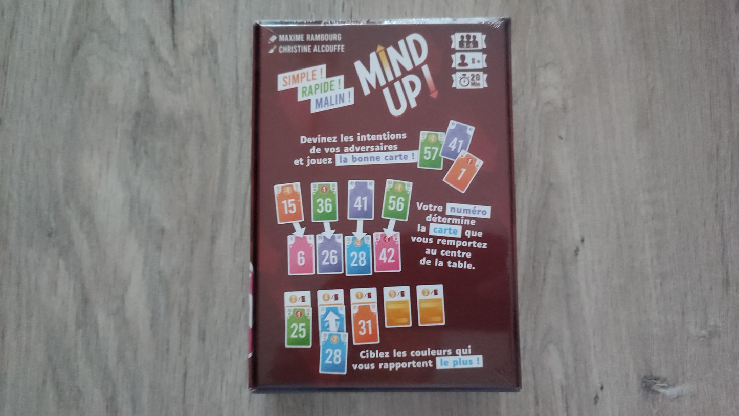 Mind Up jeu de société complet #SP