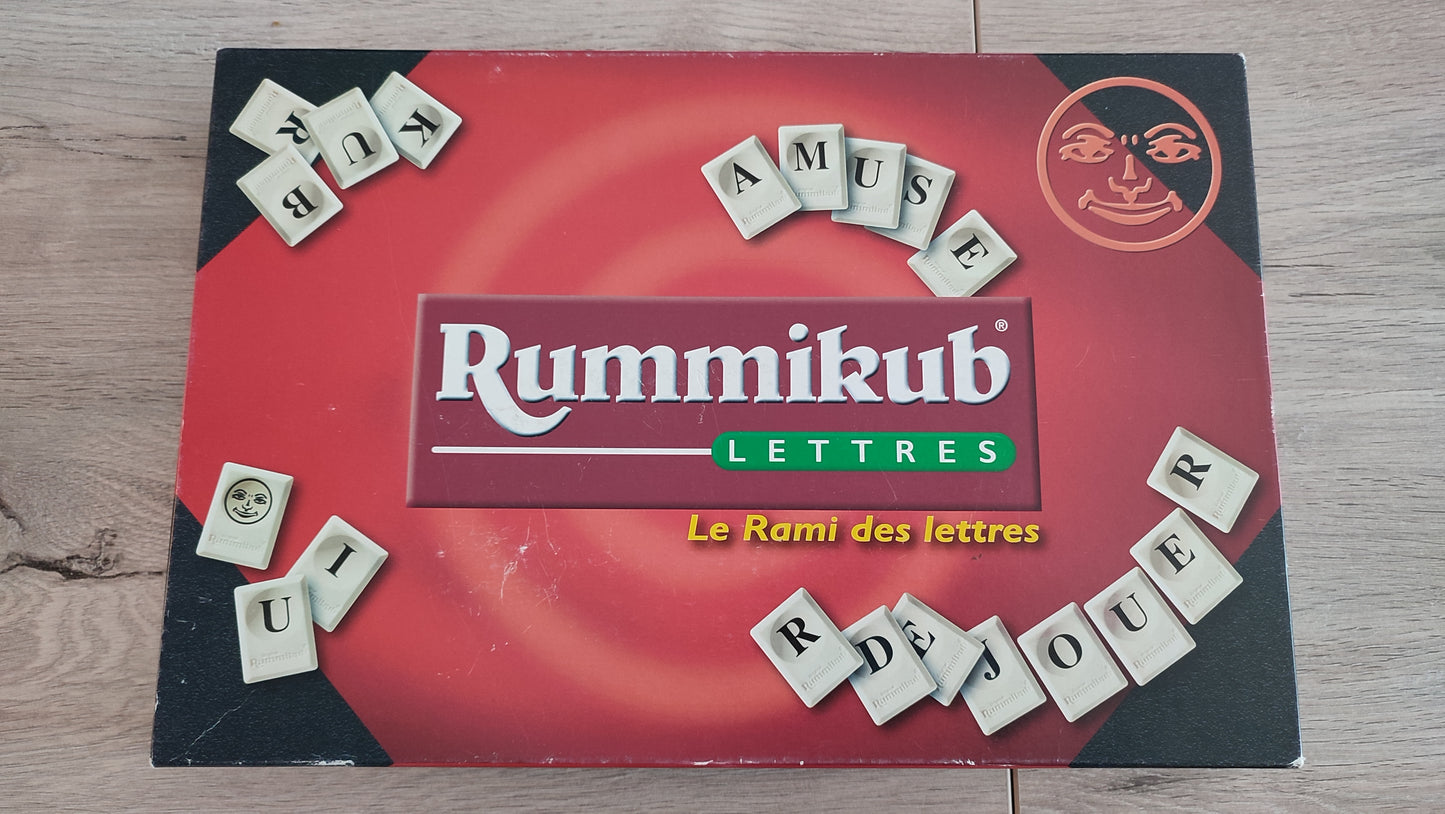 Jeu complet Rummikub lettres le rami des lettres Parker #C40