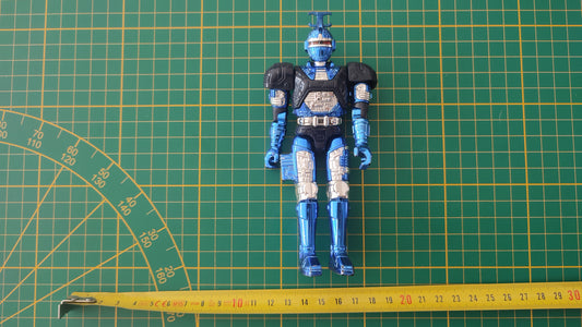 Jouet ancien vintage dans l'état Figurine Bandai Beetleborgs Blue Stinger de 15 cm 1996 Saban Beetleborg #SP