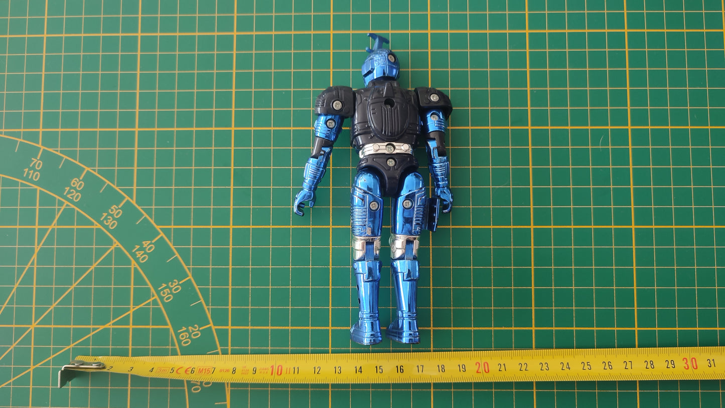 Jouet ancien vintage dans l'état Figurine Bandai Beetleborgs Blue Stinger de 15 cm 1996 Saban Beetleborg #SP