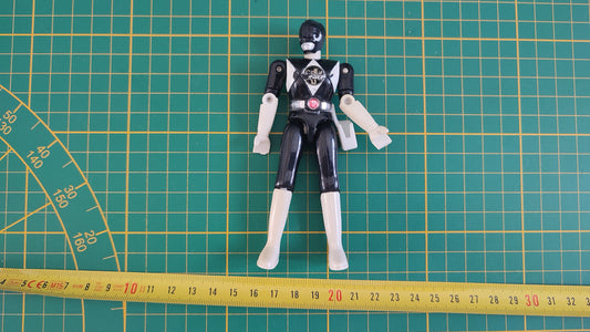 Jouet ancien vintage dans l'état Figurine Bandai Power Rangers Mighty Morphin noir ranger 4,75" 1993 #SP