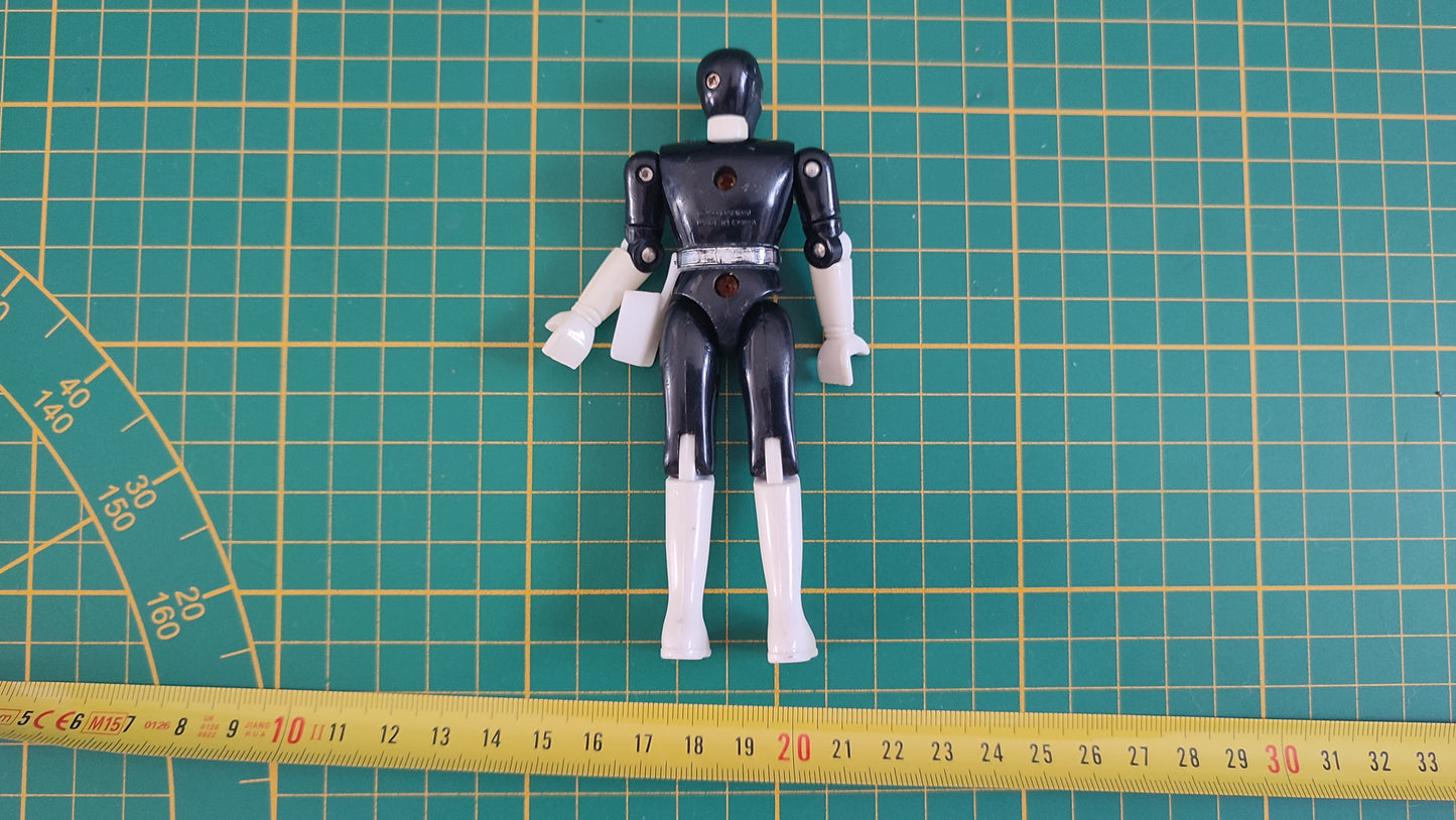Jouet ancien vintage dans l'état Figurine Bandai Power Rangers Mighty Morphin noir ranger 4,75" 1993 #SP