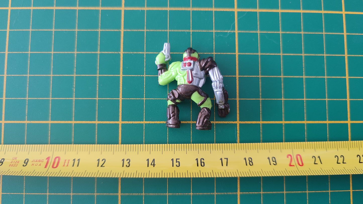 Jouet ancien vintage dans l'état Figurine Mighty Max Skull Warrior mini-figurine d'horreur Bluebird 1992 #SP