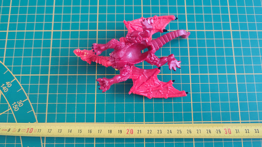 Jouet ancien vintage dans l'état Figurine Mighty Max Storms Modèle Dragon Island Red Dragon Bluebird 1993 #SP